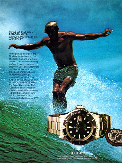 old Rolex Submariner ad